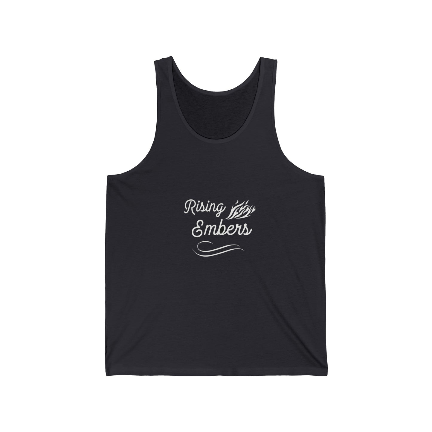 Rising Embers Phoenix Wings Unisex Jersey Tank