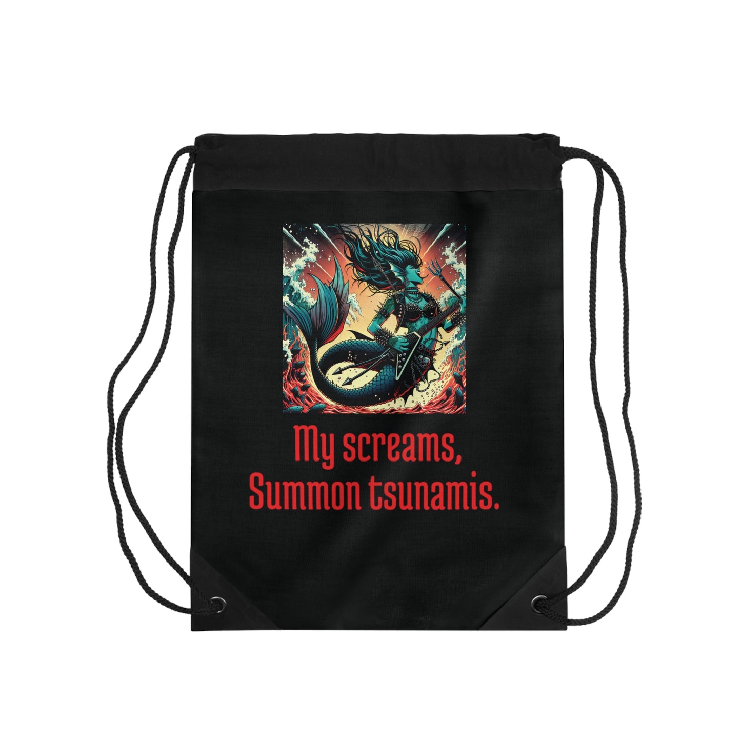 Mermaid Drawstring Bag
