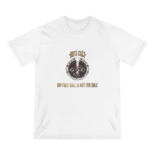 My Free Will Organic T-Shirt — Casual Statement Tee for Independent Thinkers