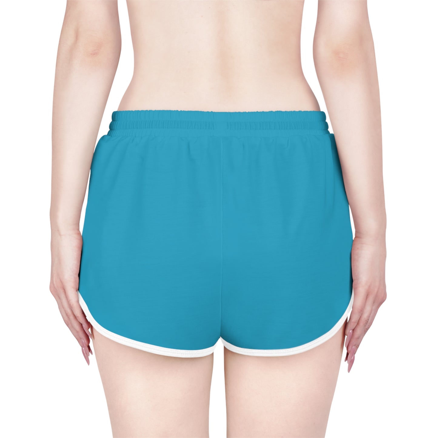 Tropigoth Women's Relaxed Shorts in turquoise.