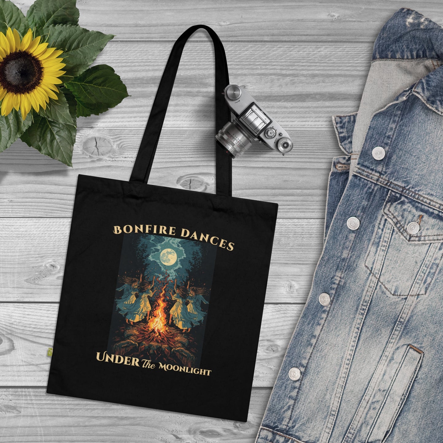 Bonfire Dance Tote Bag
