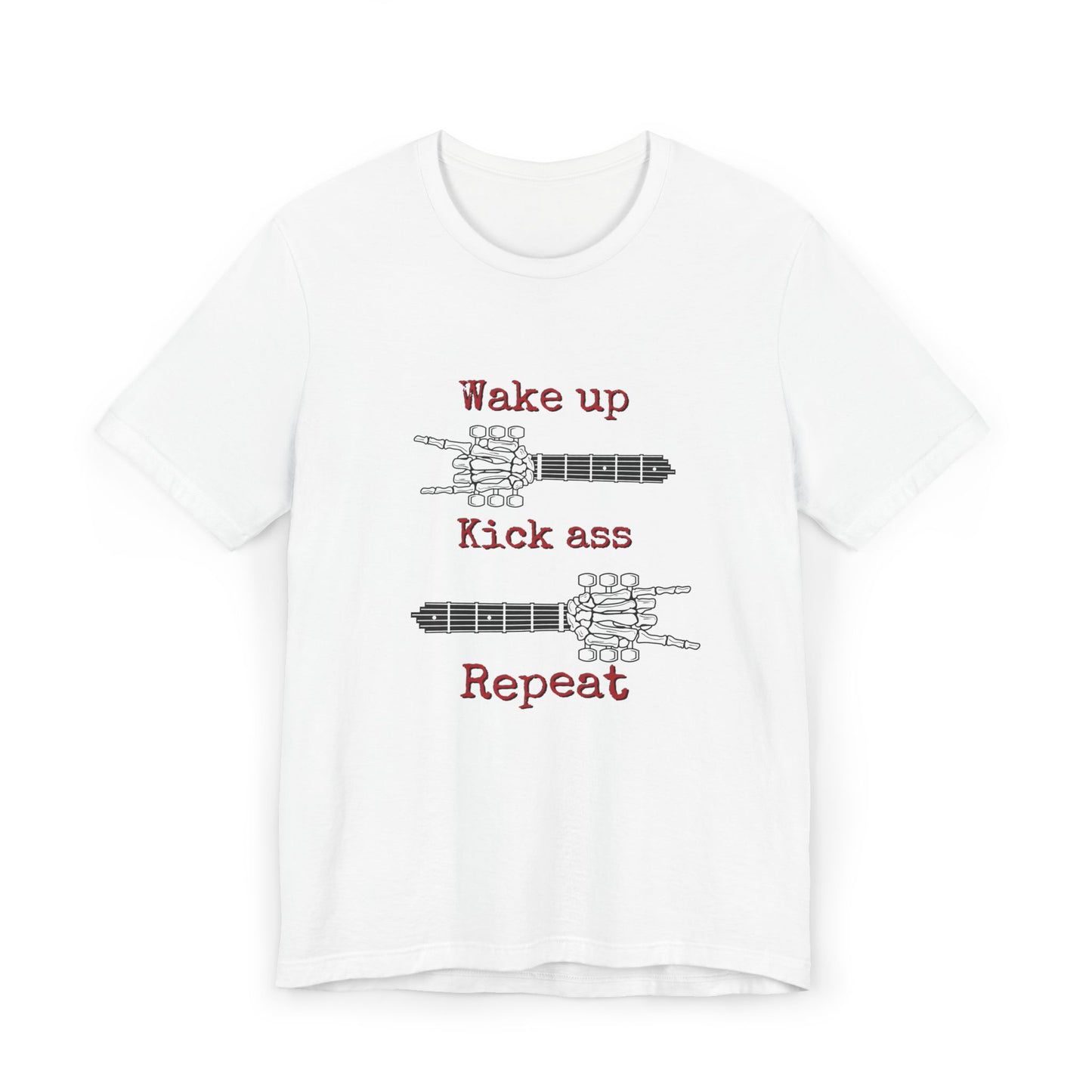 Unisex Tee Wake up Rockin Music Lover T-Shirt