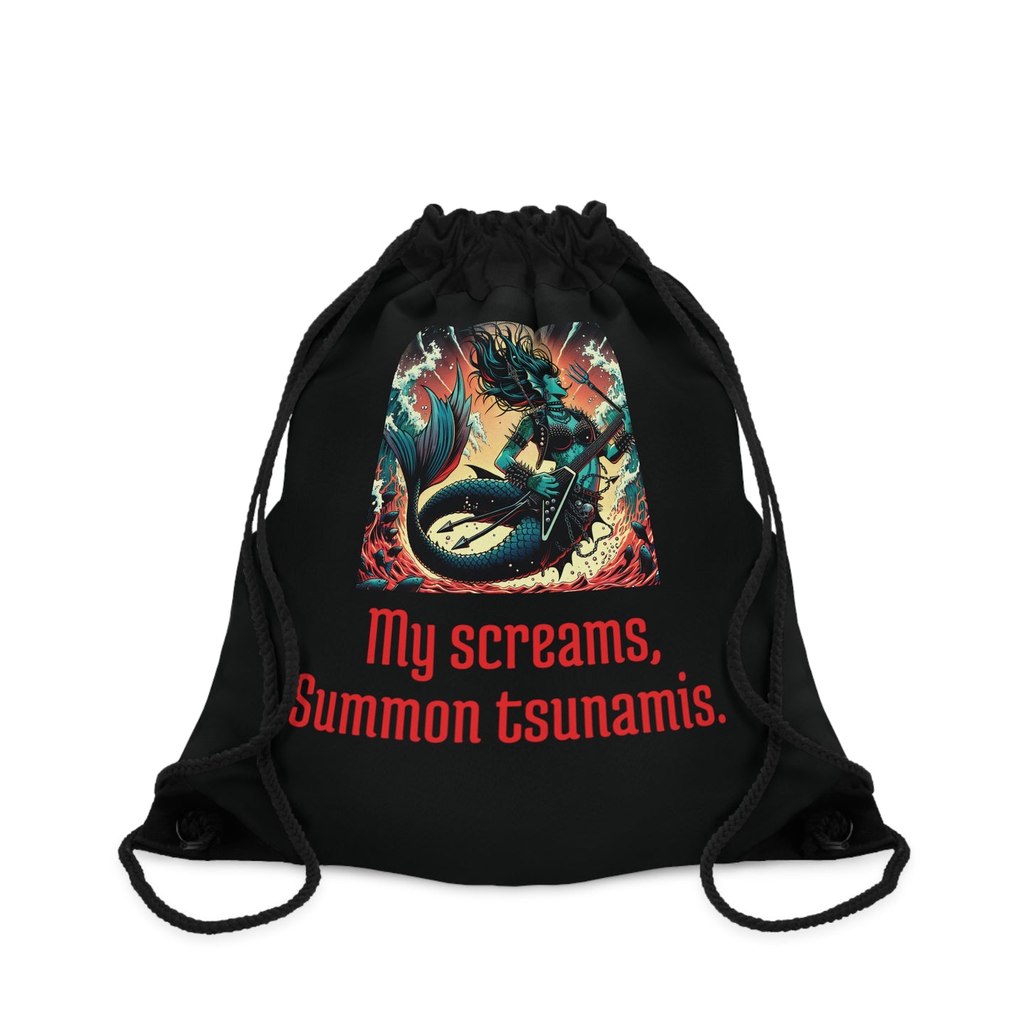 Mermaid Drawstring Bag