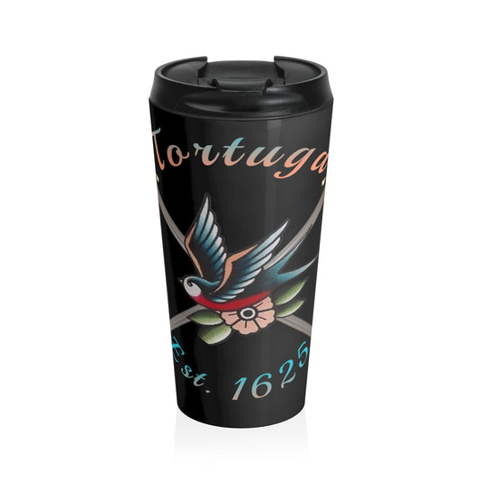 Witty Sparrow Stainless Steel Travel Mug
