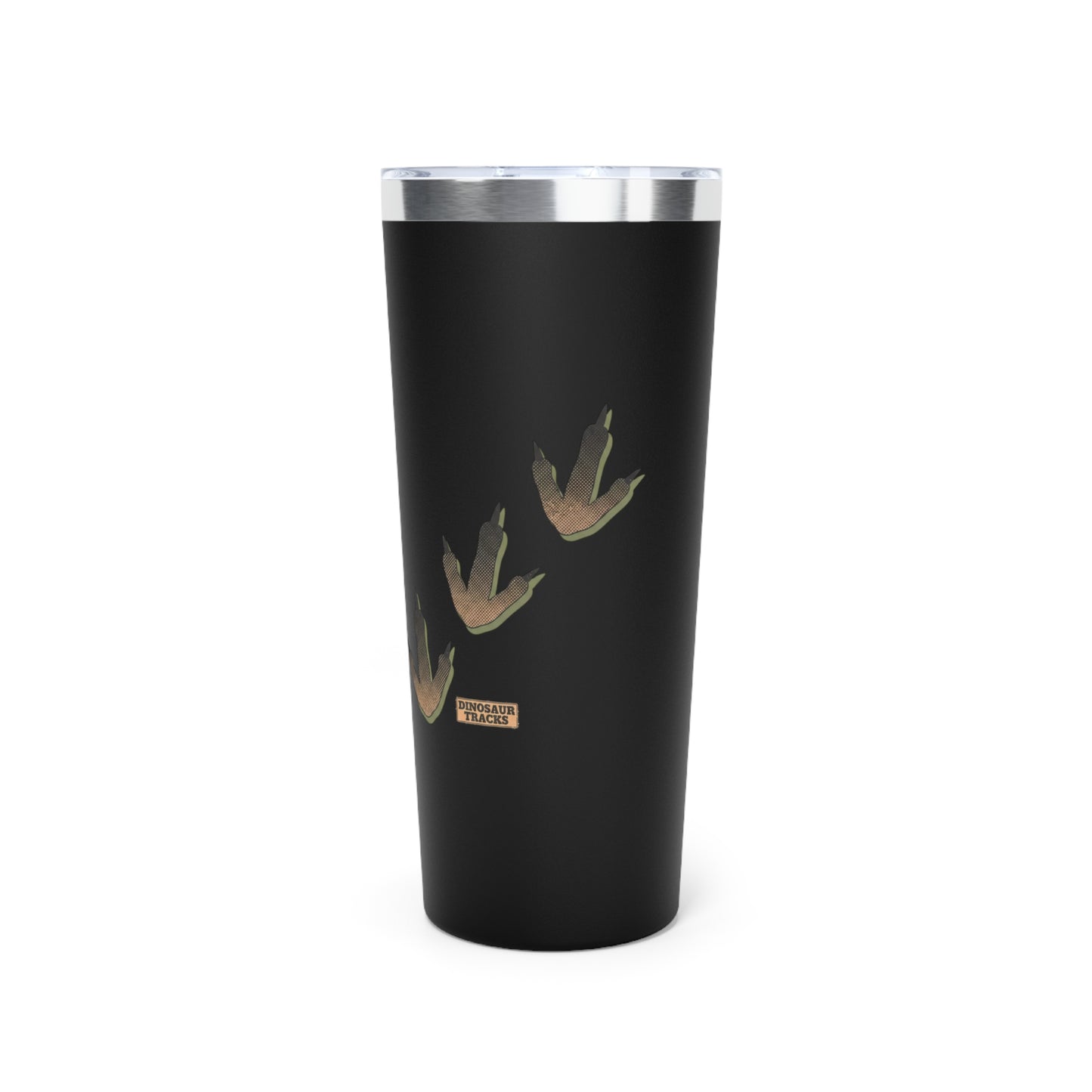 Spinosaurus Footprint 22oz Tumbler — Copper Vacuum Insulated Travel Cup