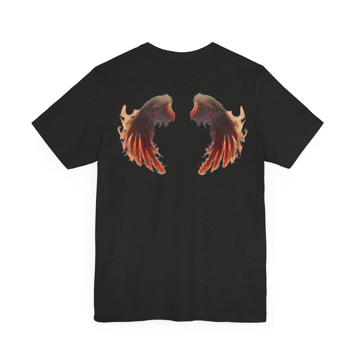 Rising Embers Phoenix Wings Jersey Short Sleeve Tee