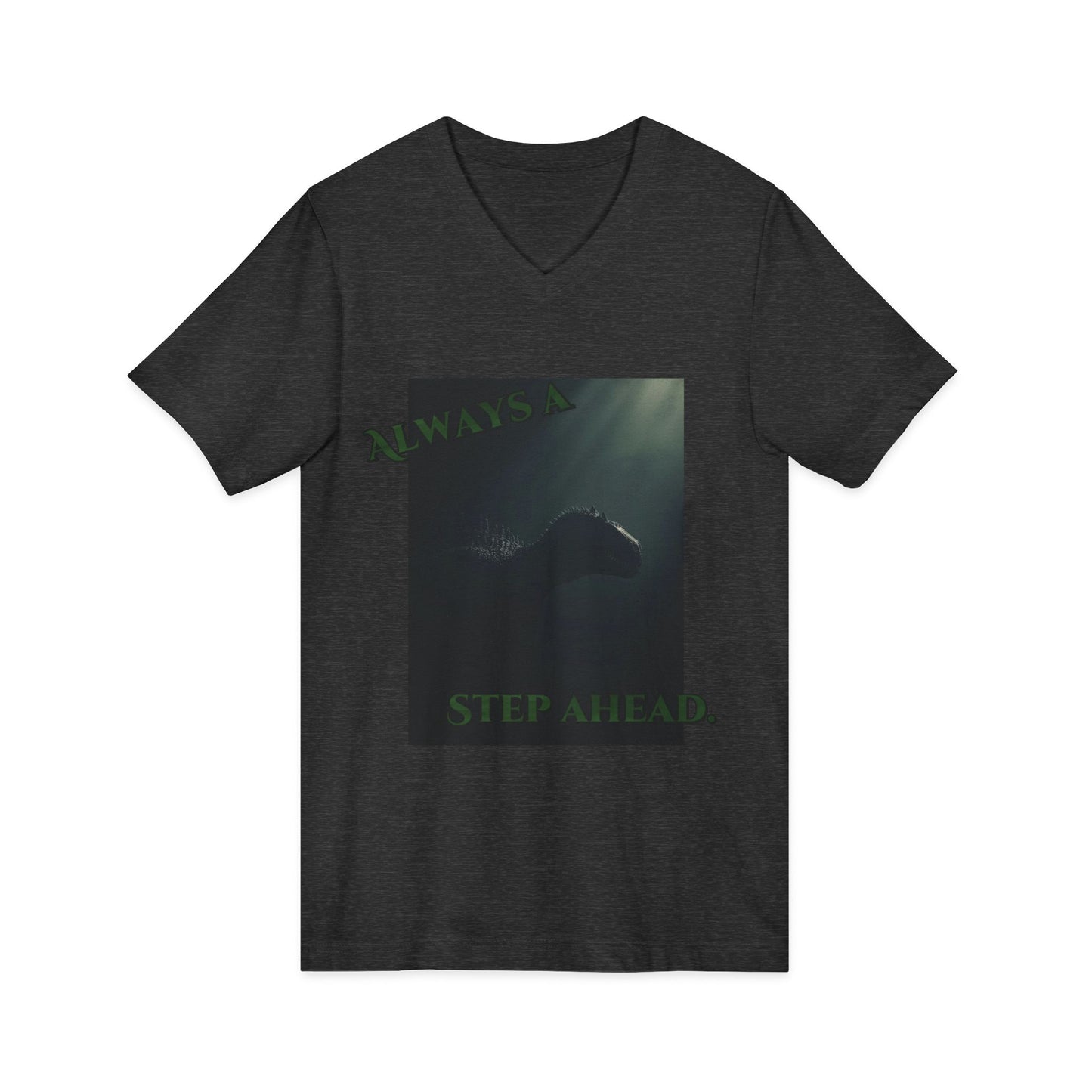 Spinosaurus on the Hunt T-Shirt — Dinosaur Hunting Graphic Tee