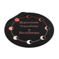 Lunar eclipse Round Vinyl Stickers