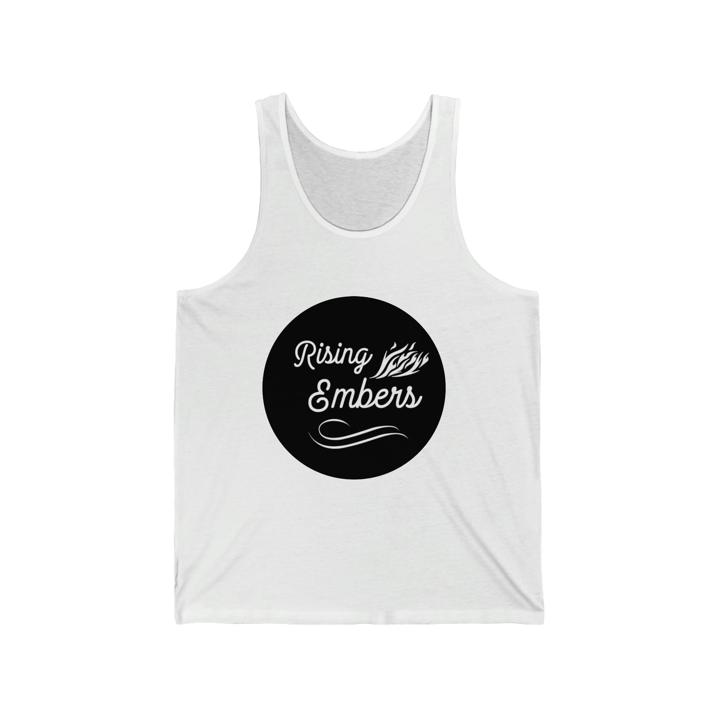 Rising Embers Unisex Jersey Tank