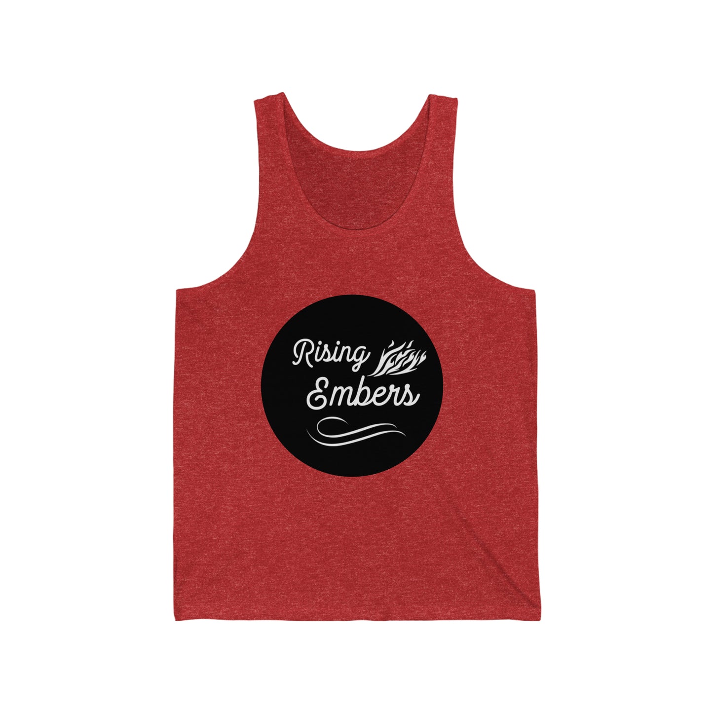 Rising Embers Unisex Jersey Tank