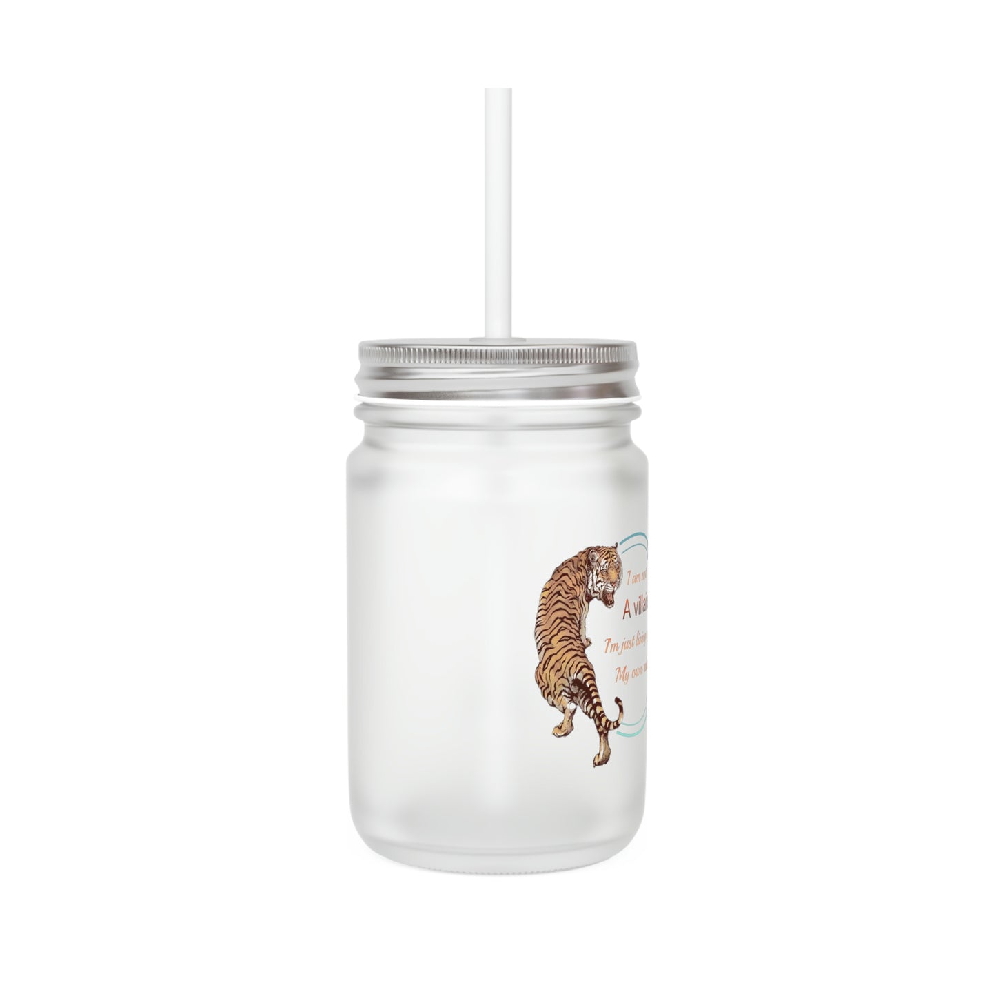 Tiger Leader Mason Jar