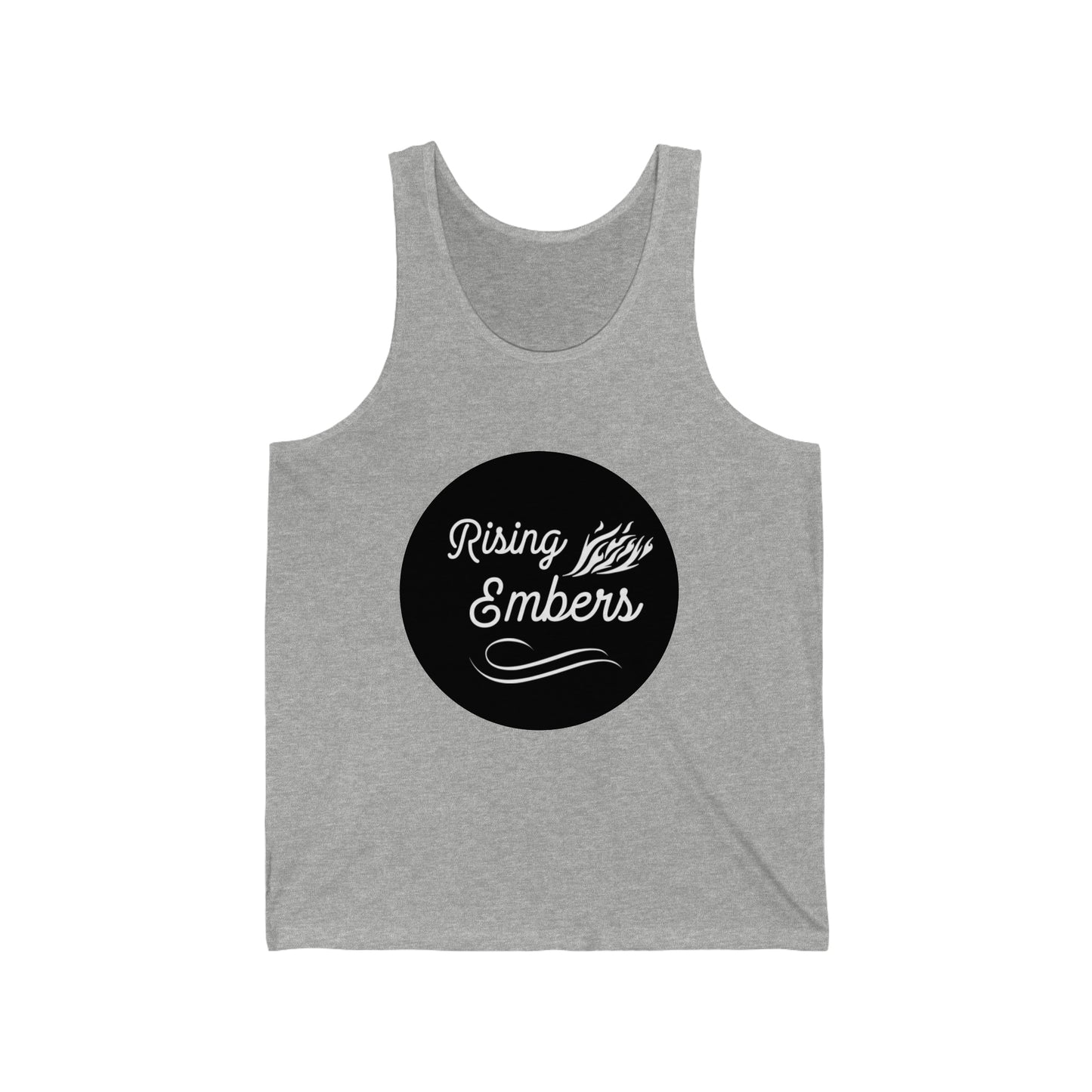 Rising Embers Unisex Jersey Tank