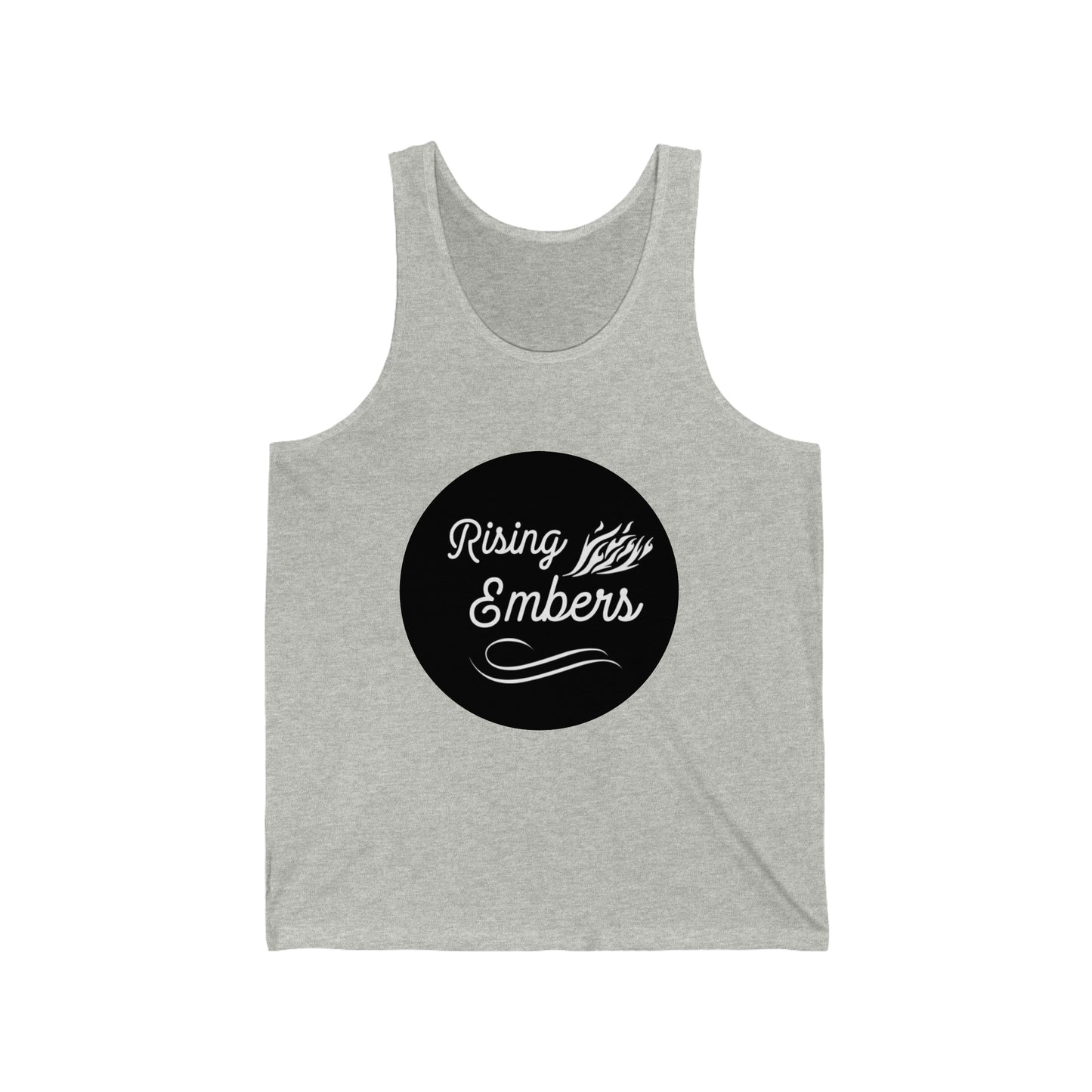 Rising Embers Unisex Jersey Tank